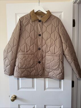 Barbour x Marina Fogle The Wilderness Collection Ember Quilted Jacket NWT